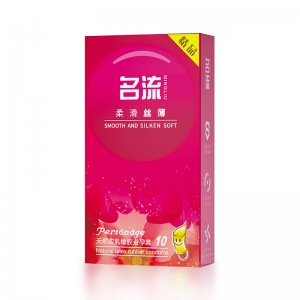 名流10只装天然胶乳橡胶避孕套系列图片 6